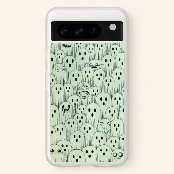 Droopy Ghost Pattern  -  Phone Case for Google Pixel 8 Pro