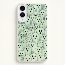 Droopy Ghost Pattern  -  Phone Case for Galaxy S25 Edge