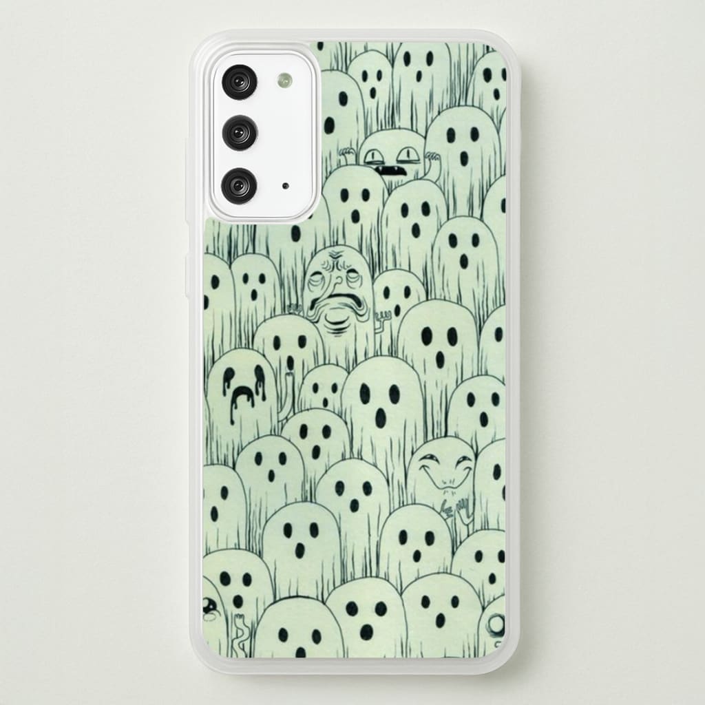 Droopy Ghost Pattern  -  Phone Case for Galaxy Note 20