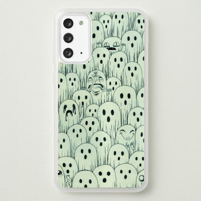 Droopy Ghost Pattern  -  Phone Case for Galaxy Note 20