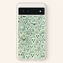Droopy Ghost Pattern  -  Phone Case for Google Pixel 7a
