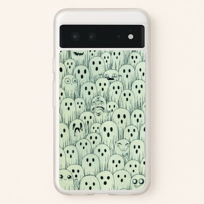 Droopy Ghost Pattern  -  Phone Case for Google Pixel 6
