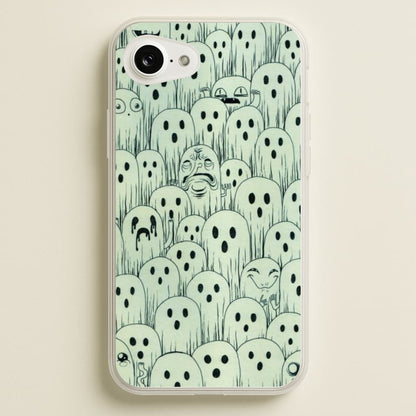 Droopy Ghost Pattern  -  Phone Case for iPhone 16e