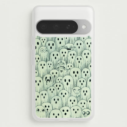 Droopy Ghost Pattern Phone Case for Google Pixel 10 Pro XL