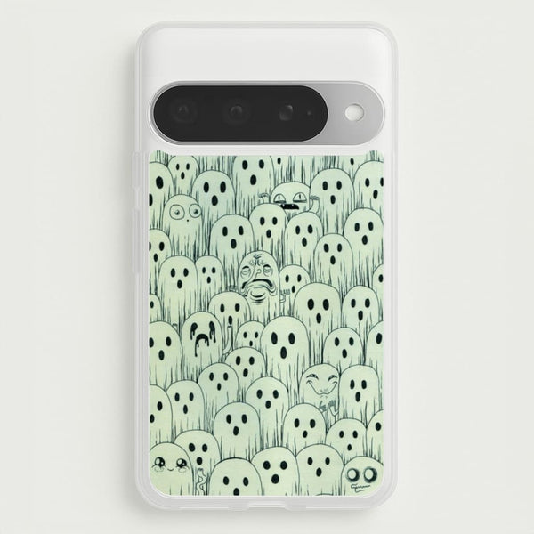 Droopy Ghost Pattern Phone Case for Google Pixel 10 Pro XL