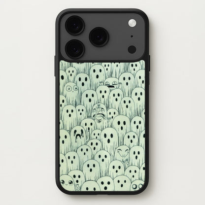 Droopy Ghost Pattern Phone Case for iPhone 17 Pro