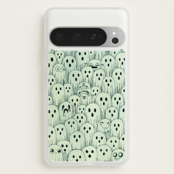 Droopy Ghost Pattern  -  Phone Case for Google Pixel 9 Pro XL