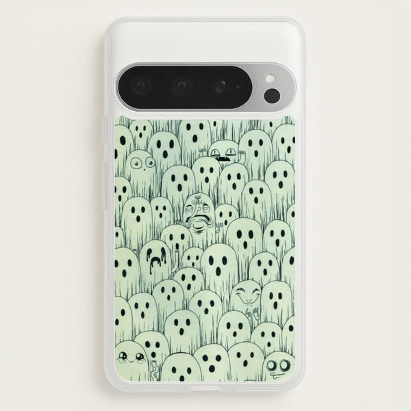 Droopy Ghost Pattern  -  Phone Case for Google Pixel 9 Pro XL