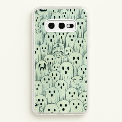Droopy Ghost Pattern  -  Phone Case for Galaxy S10e