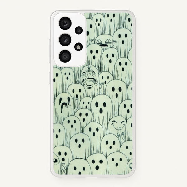 Droopy Ghost Pattern  -  Phone Case for Galaxy A33