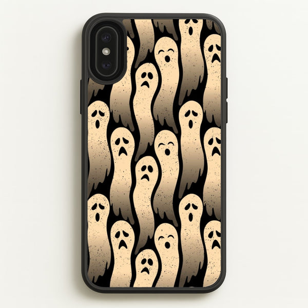 Vintage Wriggly Ghost Pattern  -  Phone Case for iPhone XS Max