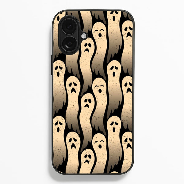 Vintage Wriggly Ghost Pattern  -  Phone Case for iPhone 16 Plus