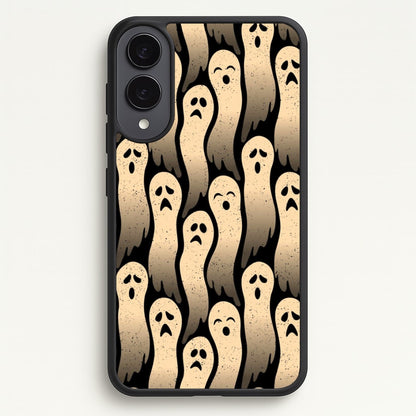 Vintage Wriggly Ghost Pattern  -  Phone Case for Galaxy S25 Edge