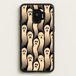Vintage Wriggly Ghost Pattern  -  Phone Case for Galaxy S9