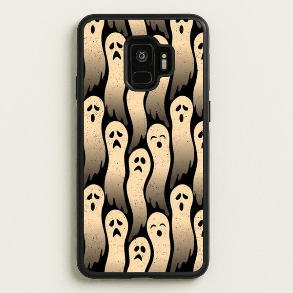 Vintage Wriggly Ghost Pattern  -  Phone Case for Galaxy S9
