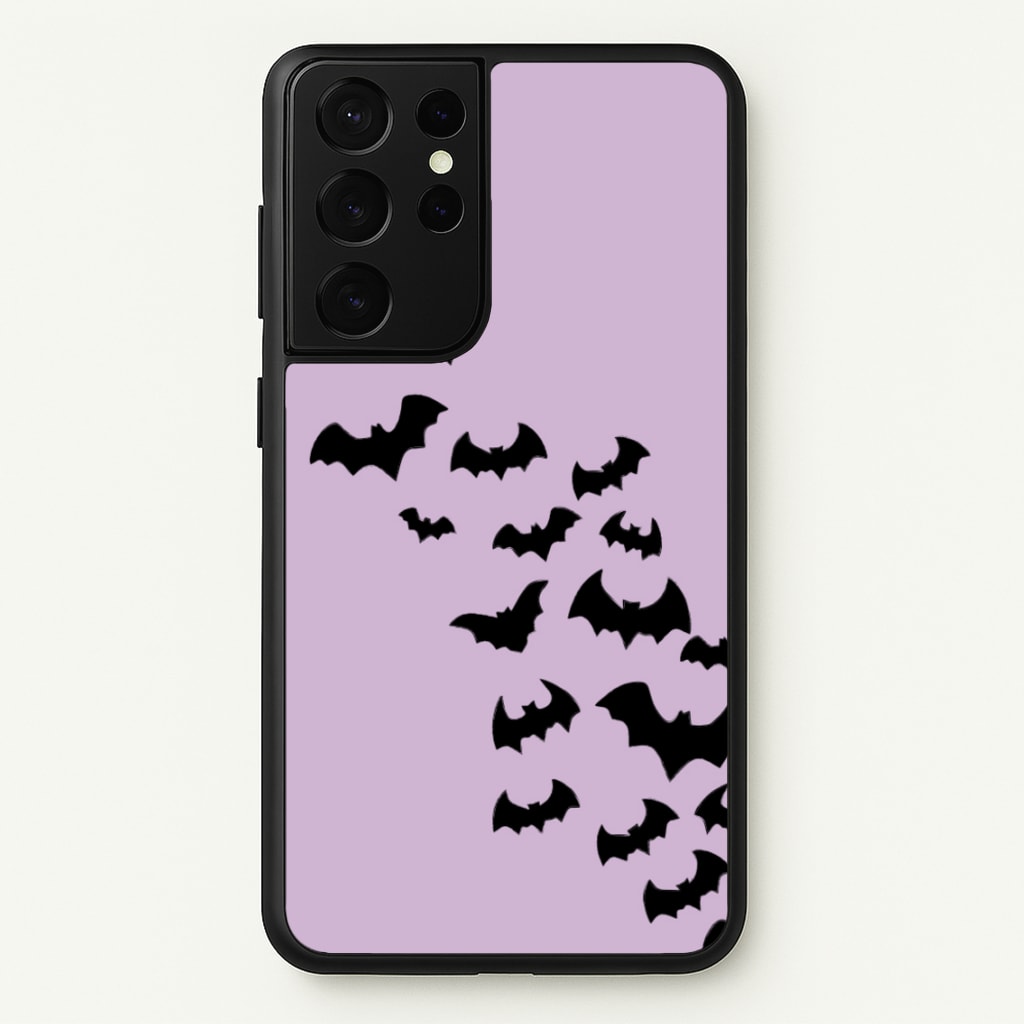 Bats - Halloween  - Halloween Phone Case for Galaxy S21 Ultra
