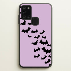 Bats - Halloween  - Halloween Phone Case for Galaxy A21s