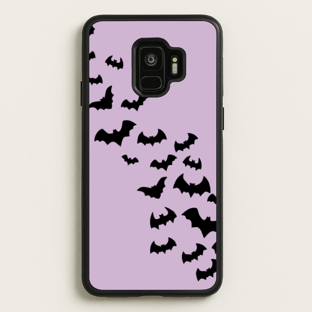 Bats - Halloween  - Halloween Phone Case for Galaxy S9