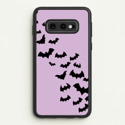 Bats - Halloween  - Halloween Phone Case for Galaxy S10e