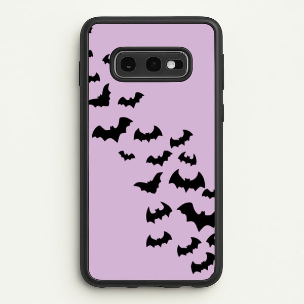 Bats - Halloween  - Halloween Phone Case for Galaxy S10e