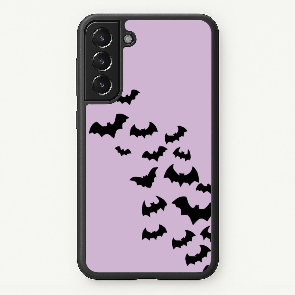Bats - Halloween  - Halloween Phone Case for Galaxy S22