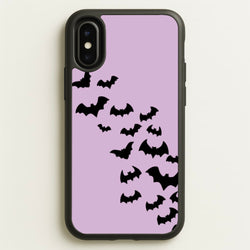 Bats - Halloween  - Halloween Phone Case for iPhone X / XS