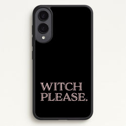 Witch Please - Halloween  - Halloween Phone Case for Galaxy S25 Edge