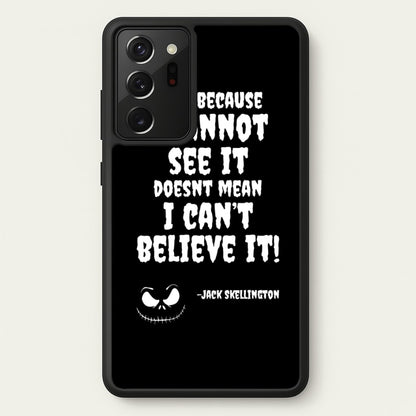 TNBC - Jack Skellington  - Halloween Phone Case for Galaxy Note 20 Ultra