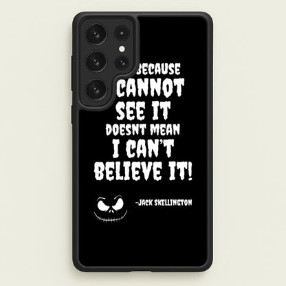 TNBC - Jack Skellington  - Halloween Phone Case for Galaxy S22 Ultra