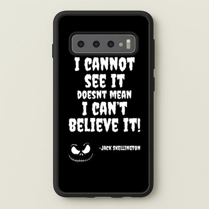TNBC - Jack Skellington  - Halloween Phone Case for Galaxy S10 Plus