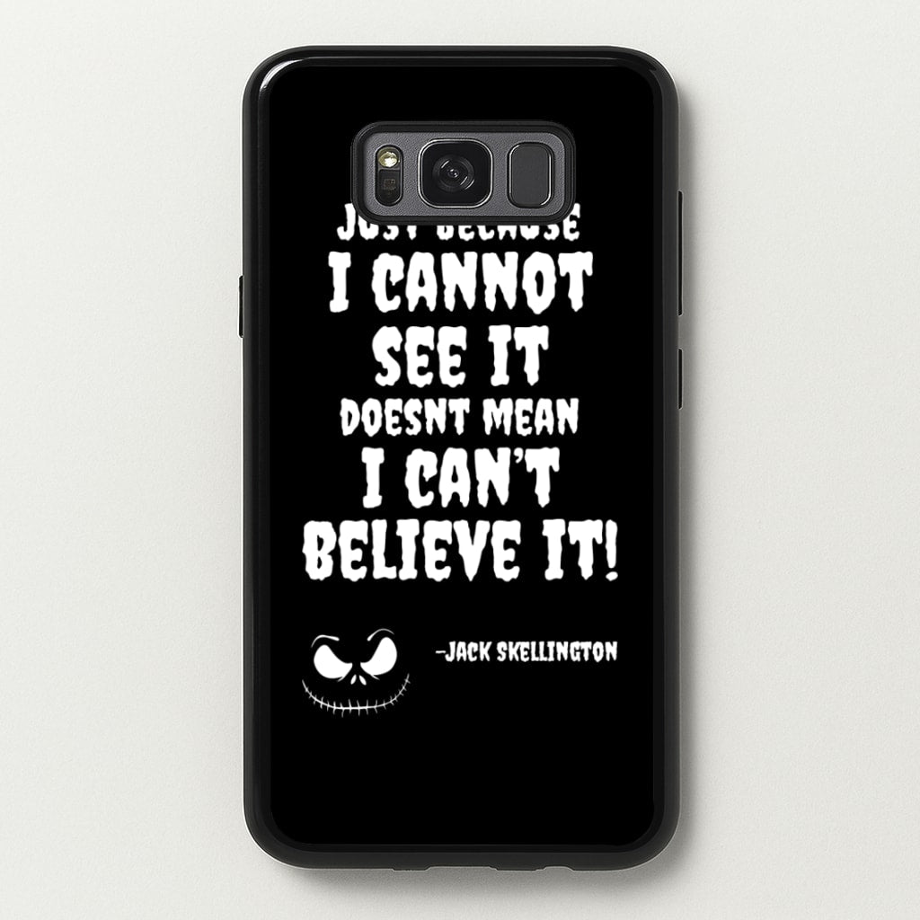 TNBC - Jack Skellington  - Halloween Phone Case for Galaxy S8
