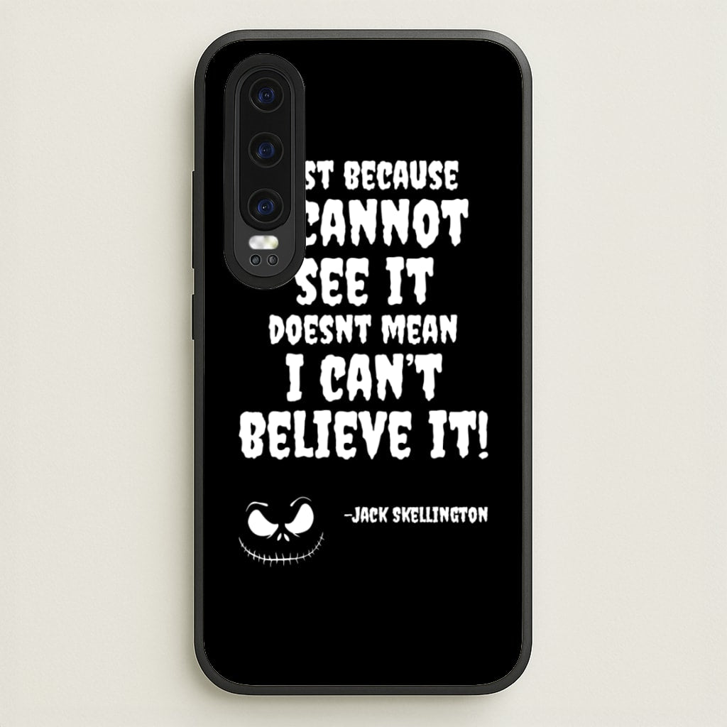 TNBC - Jack Skellington  - Halloween Phone Case for Huawei P30