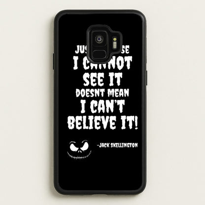TNBC - Jack Skellington  - Halloween Phone Case for Galaxy S9