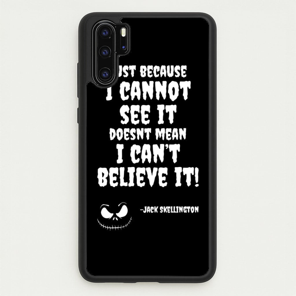 TNBC - Jack Skellington  - Halloween Phone Case for Huawei P30 Pro