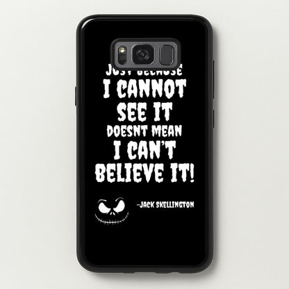 TNBC - Jack Skellington  - Halloween Phone Case for Galaxy S8 Plus