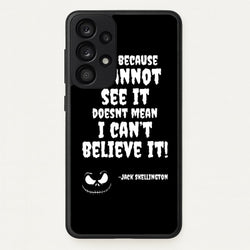 TNBC - Jack Skellington  - Halloween Phone Case for Galaxy A33