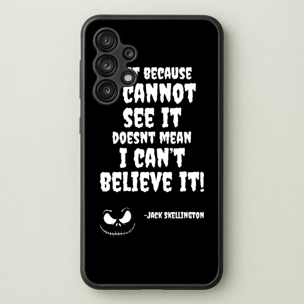 TNBC - Jack Skellington  - Halloween Phone Case for Galaxy A13