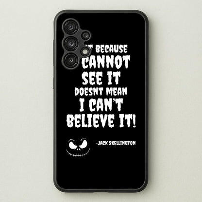 TNBC - Jack Skellington  - Halloween Phone Case for Galaxy A13
