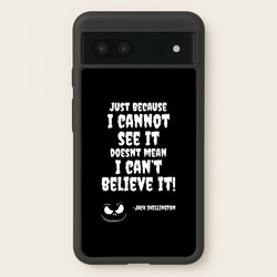TNBC - Jack Skellington  - Halloween Phone Case for Google Pixel 6a