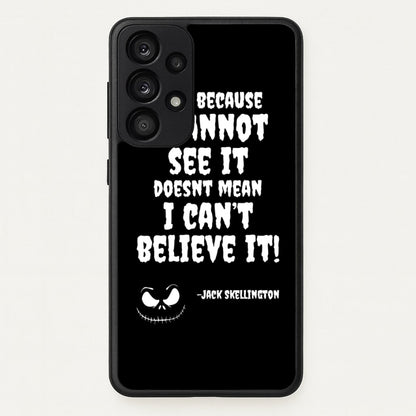 TNBC - Jack Skellington  - Halloween Phone Case for Galaxy A53