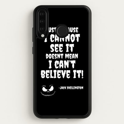TNBC - Jack Skellington  - Halloween Phone Case for Huawei P30 Lite