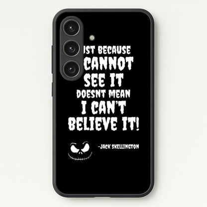TNBC - Jack Skellington  - Halloween Phone Case for Galaxy S24FE
