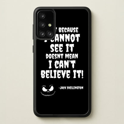 TNBC - Jack Skellington  - Halloween Phone Case for Galaxy A71