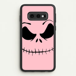 Pink Jack Skeleton  - Halloween Phone Case for Galaxy S10e