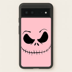 Pink Jack Skeleton  - Halloween Phone Case for Google Pixel 7