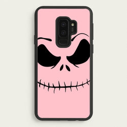 Pink Jack Skeleton  - Halloween Phone Case for Galaxy S9 Plus