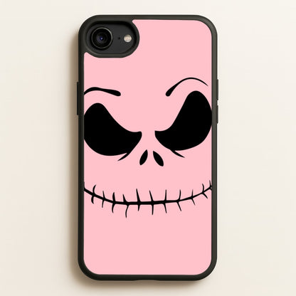 Pink Jack Skeleton  - Halloween Phone Case for iPhone 6 / 7 / 8 / SE