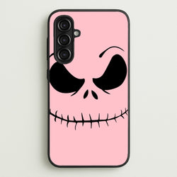 Pink Jack Skeleton  - Halloween Phone Case for Galaxy A16