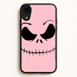 Pink Jack Skeleton  - Halloween Phone Case for iPhone XR