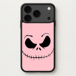Pink Jack Skeleton Phone Case for iPhone 17 Pro Max